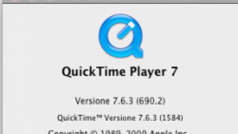 Apple aggiorna QuickTime 7 per Snow Leopard