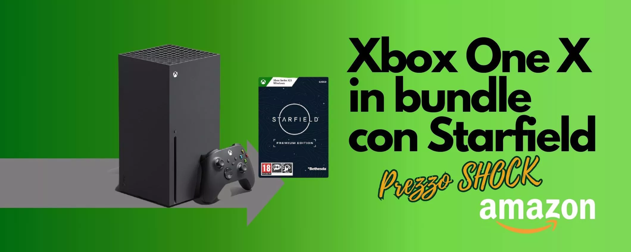 Xbox Series X con Starfield in SUPER SCONTO: offerta INCREDIBILE su Amazon