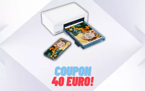 Usa il COUPON di 40€ e regalati la stampante fotografica per smartphone Liene