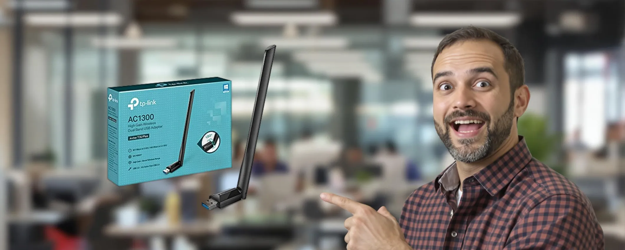 Potenzia la tua connessione con la chiavetta WiFi TP-Link, oggi a soli 16€
