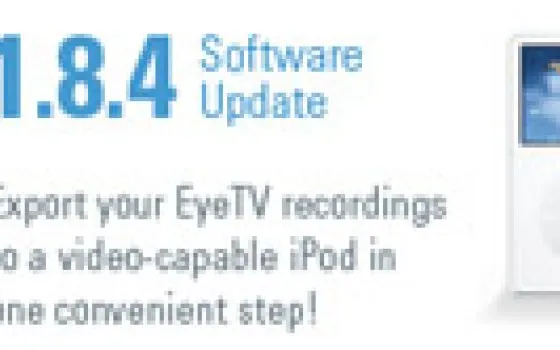 EyeTv registra la tv da Mac su iPod