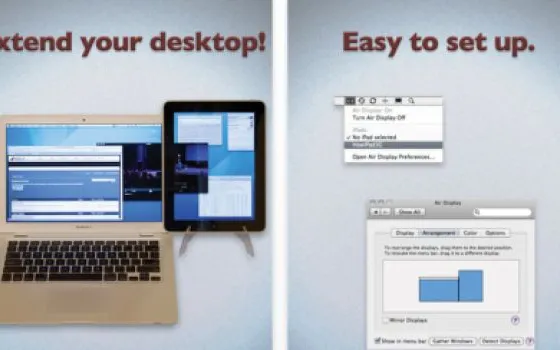 Air Display trasforma iPad in uno schermo extra