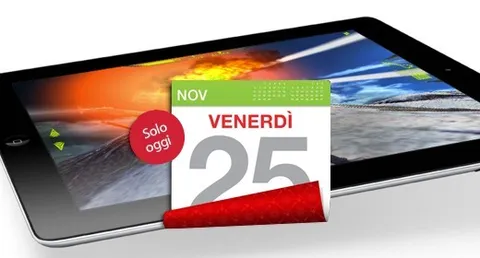 Apple, tutti gli sconti del Black Friday