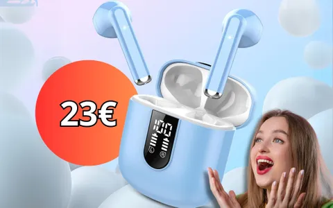 Cuffie Bluetooth: SOLO 23€ per il regalo di Natale perfetto