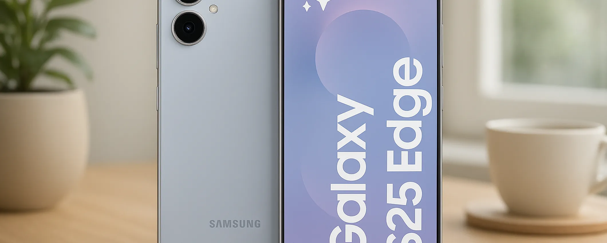 Samsung Galaxy S25 Edge: oggi su Amazon il top di gamma a un prezzo che sorprende