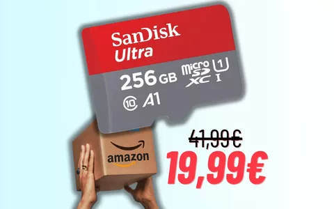 SanDisk 256GB con Adattatore SD: L'Offerta Imperdibile a soli 19€!