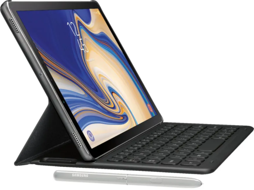 Samsung Galaxy Tab S4 appare con tastiera e stilo