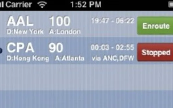 Flight: informazioni sui voli con iPhone