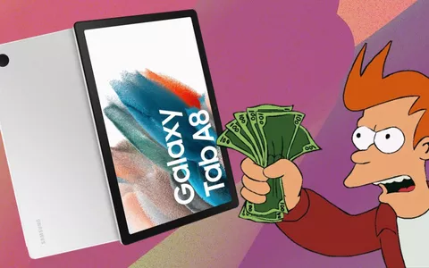 Samsung Galaxy Tab A8 cala ancora: PREZZO FAVOLOSO 171€
