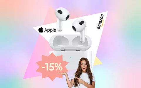 Apple AirPods: RISPARMIA 30€ subito su Amazon con il 14% in meno