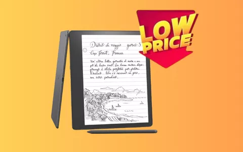 Il primo Kindle su cui PUOI SCRIVERE è tuo a 100 EURO IN MENO su Amazon