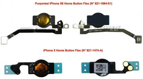 E' questo il tasto home del prossimo iPhone 5S ?