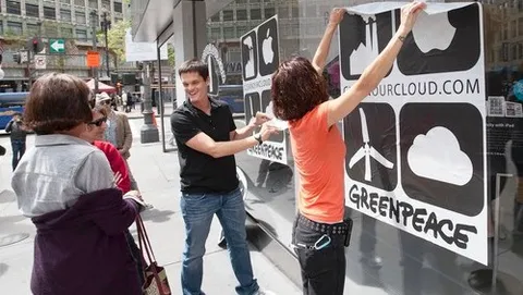 Greenpeace promuove il cloud di Google