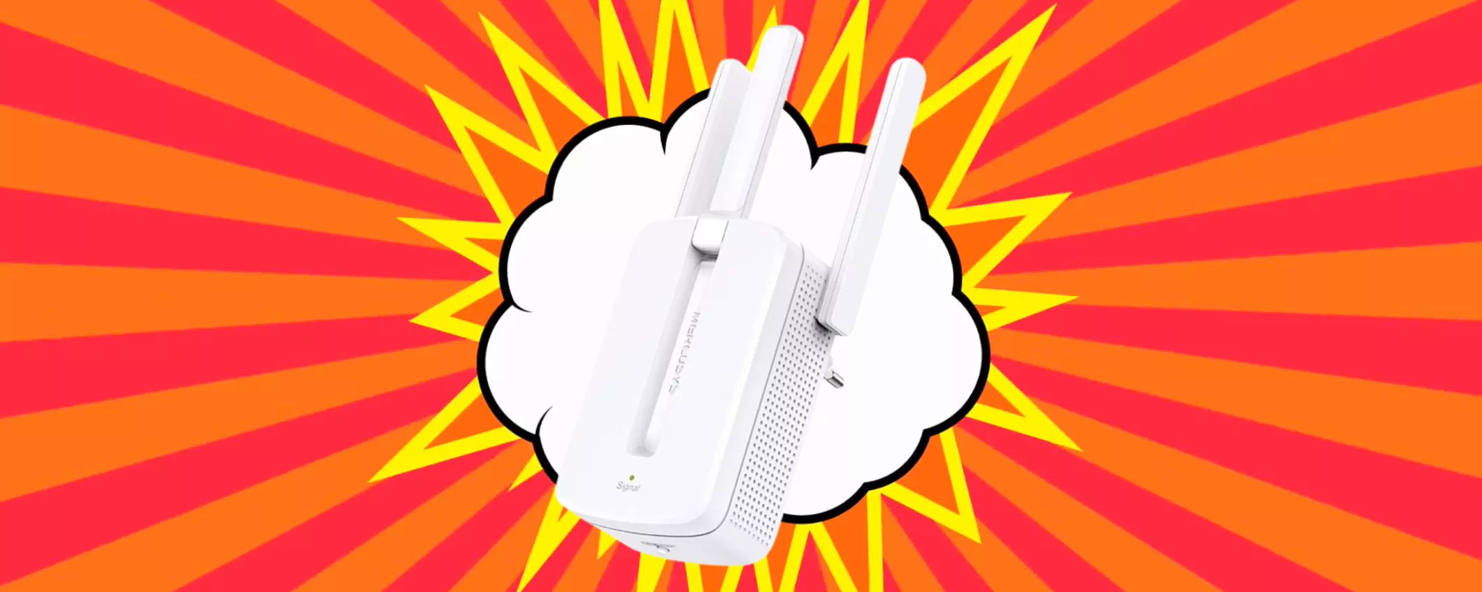 OTTIMIZZA la tua connessione con il Ripetitore Wireless a SOLI 12 EURO