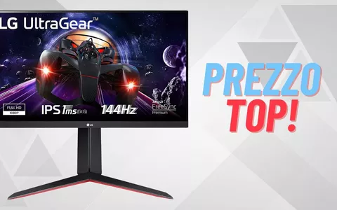 LG UltraGear: monitor da gioco top ad un prezzo eccezionale
