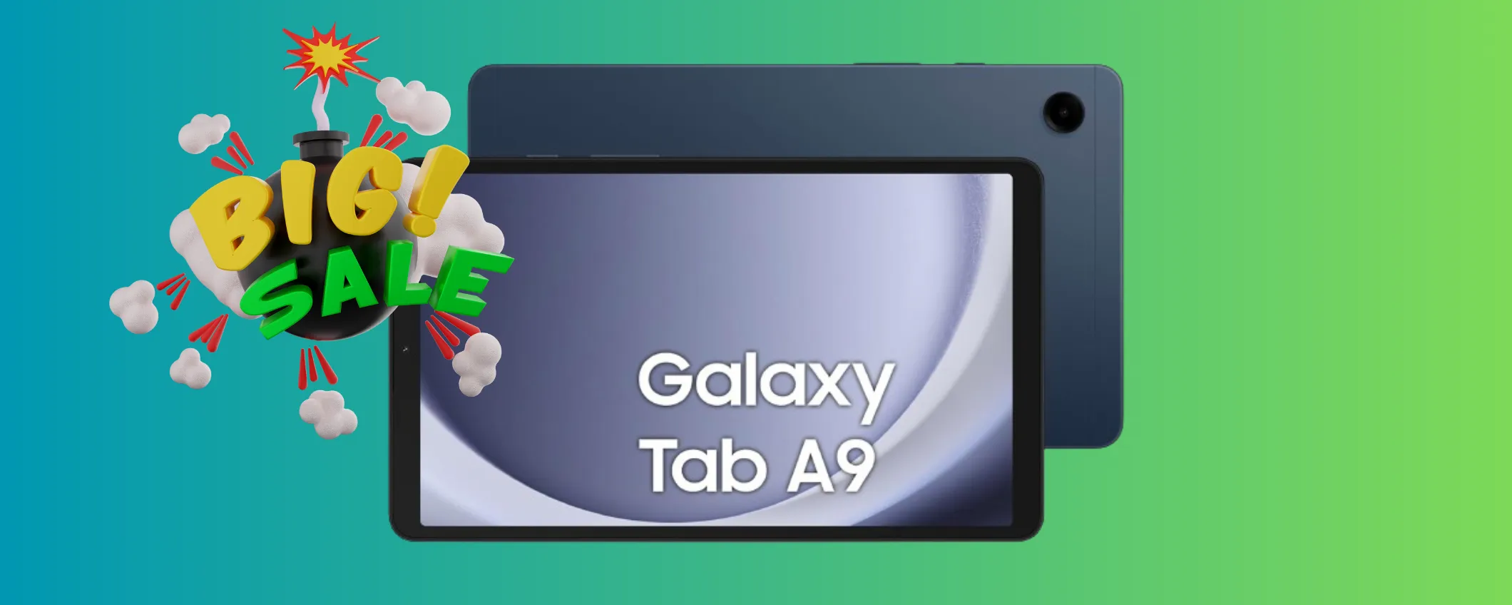 Samsung Galaxy Tab A9 scontatissimo al -37%: occasione esclusiva su Amazon