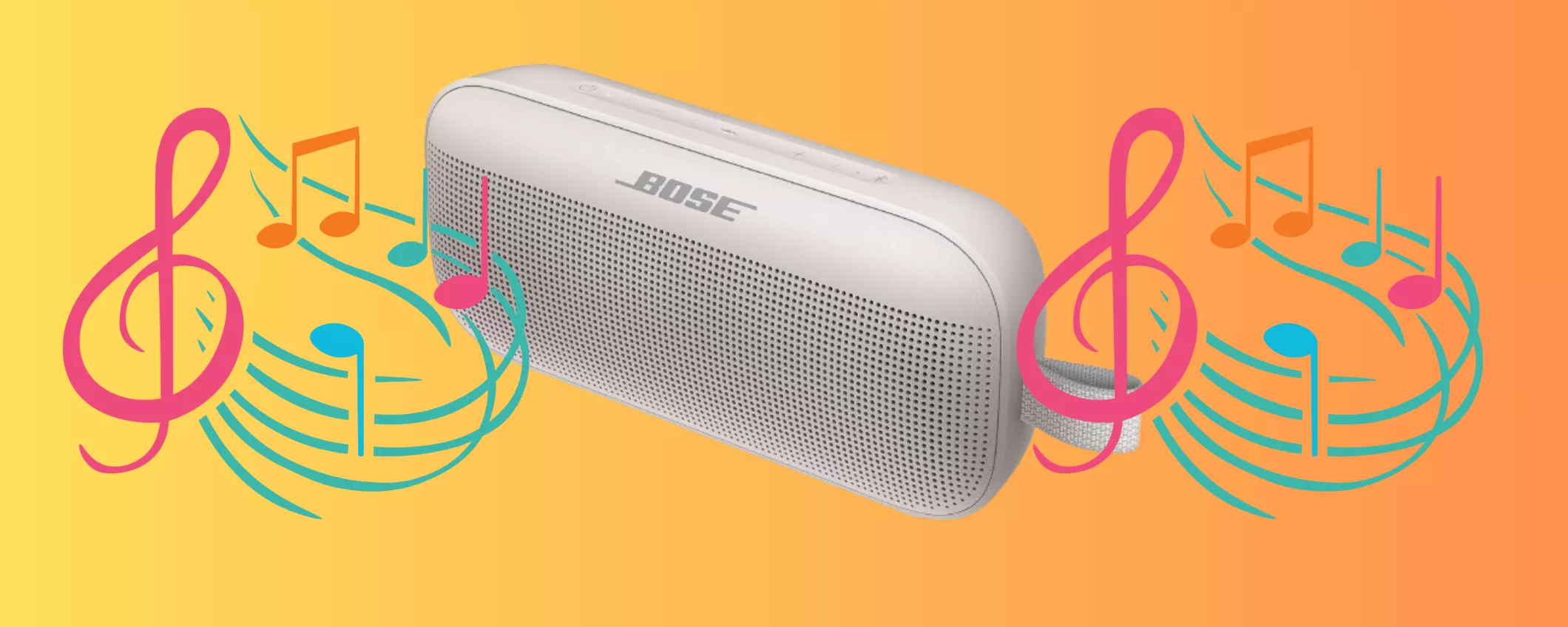 Porta la festa ovunque con il Diffusore Bluetooth Bose in promozione bomba