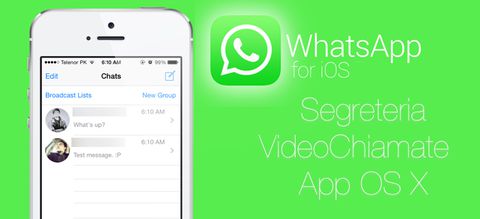 WhatsApp: videochiamate, segreteria e client ufficiale per Mac