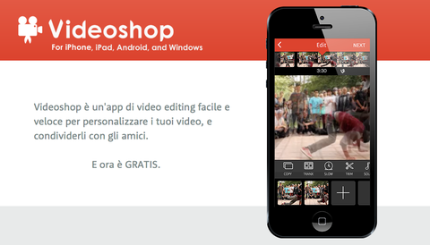 Videoshop: scaricare gratis l'app di videoediting per iPhone e iPad