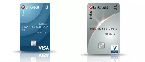 MyPay, la carta di debito di Visa e Unicredit