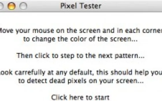 Pixel Tester: controllare i pixel bruciati su LCD