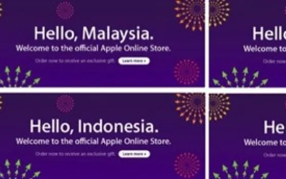 Apple Store ora disponibile anche in Asia Orientale