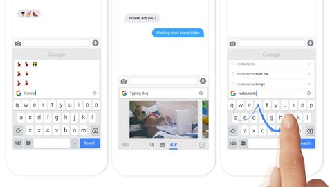 Gboard, la tastiera di Google per iOS con Ricerca Integrata