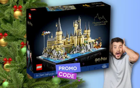 LEGO Harry Potter: il mitico CASTELLO di Hogwarts al MINIMO STORICO