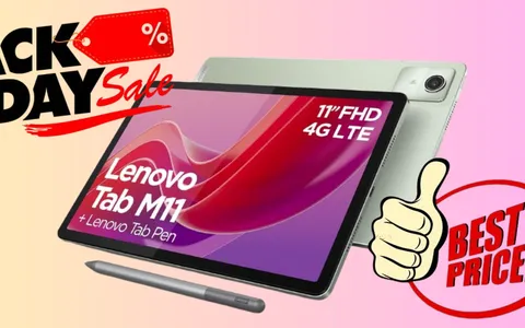 Con il Black Friday il tablet Lenovo di ultimissima generazione è super scontato