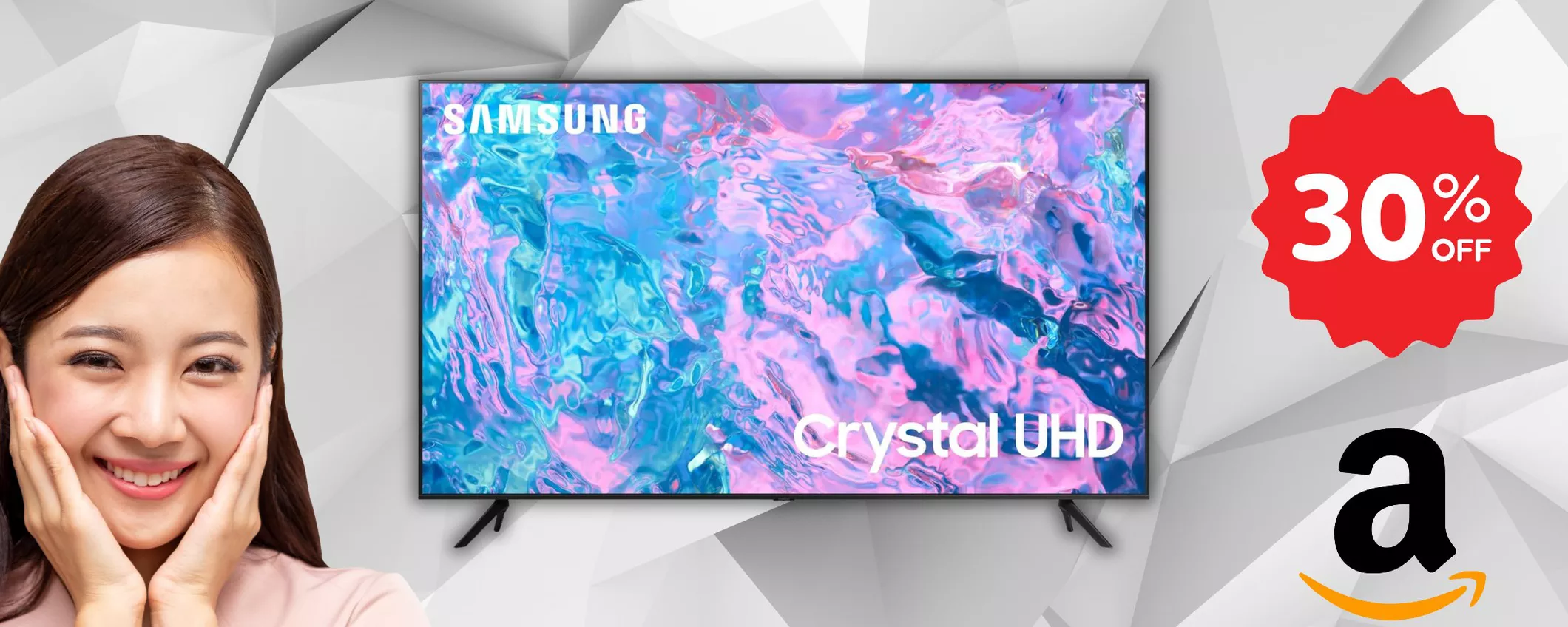 Smart TV Samsung 65 4K: FORTE SCONTO del 32% ancora per POCO