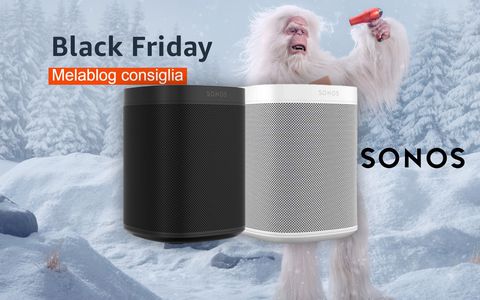 Sonos One: con la promo Black Friday, lo SCONTO IMMEDIATO è di 50€