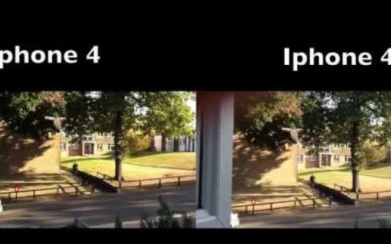 iPhone 4S e iPhone 4: comparativa di ripresa video con e senza stabilizzazione