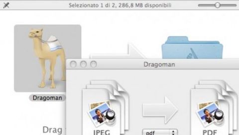 Dragoman converte gratuitamente il formato di grandi quantità di immagini, musica e cartelle