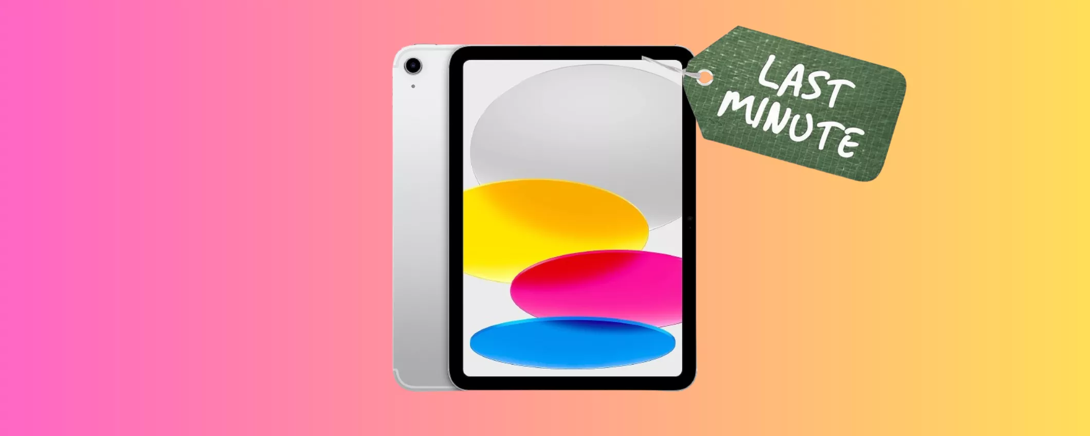 Apple iPad 2022: il tablet PIU' VENDUTO in PROMO SPECIALE su Amazon