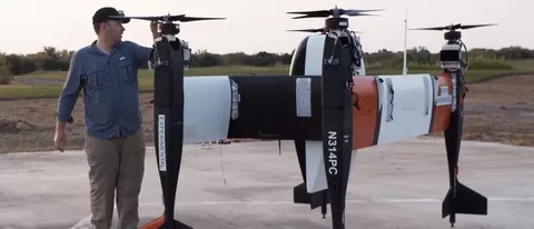 Primo volo per l'enorme drone cargo autonomo