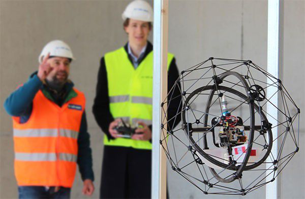Il drone GimBall progettato da Flyability