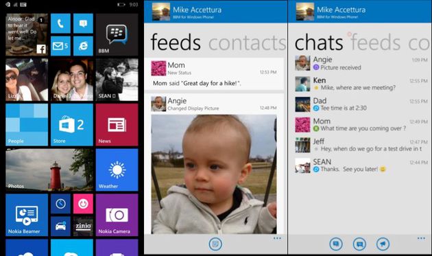 BBM per Windows Phone.