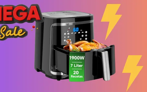 Friggitrice ad aria Aigostar: friggi sano spendendo solo 69€ su eBay