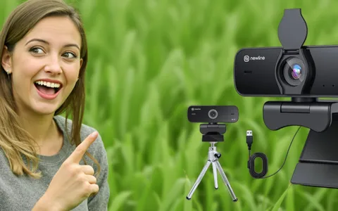 Webcam 4K con doppio microfono integrato a soli 27€: promo SCHOCK