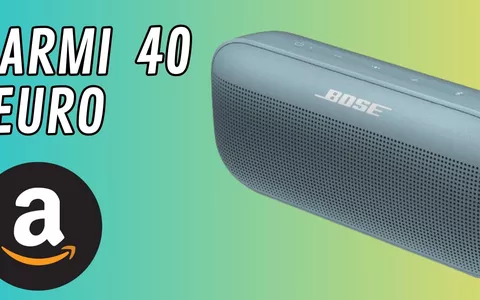 Diffusore Portatile Bose Soundlink Flex Bluetooth, Amazon taglia il prezzo come non mai!