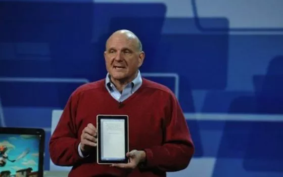 Microsoft ci (ri)prova con l'anti-iPad al CES 2011