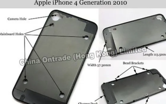 Da China Ontrade un componente dell'iPhone 4G