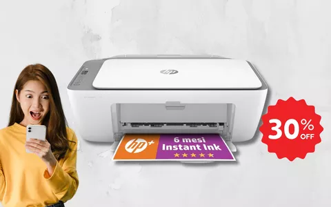 Stampante HP DeskJet: lo SCONTO di oggi è IMPERDIBILE