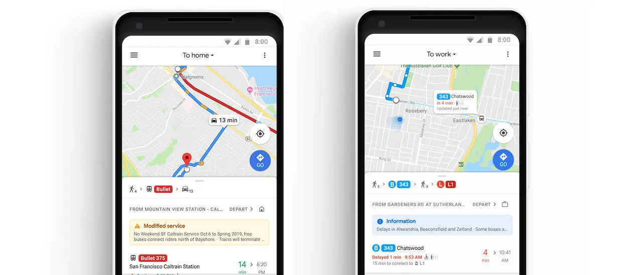 Google Maps dirà quanta gente c'è sull'autobus