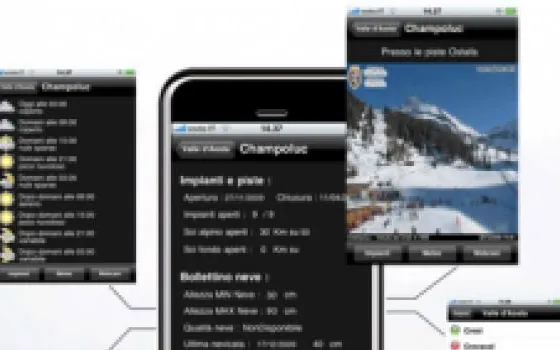 iNeveItalia, l'applicazione iPhone per monitorare le località sciistiche del nostro Paese