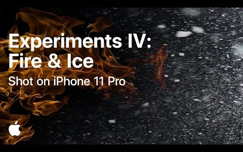 Fire & Ice - Esperimento Video girato su iPhone