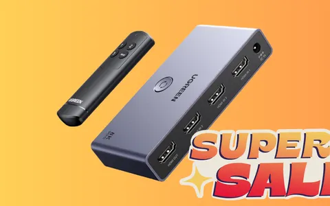 Switch HDMI UGREEN scontatissimo al -30%: promo esclusiva da non perdere