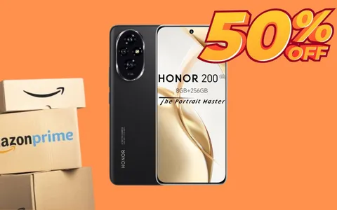 HONOR 200: lo smartphone di ultima generazione a metà prezzo su Amazon