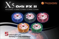 ThermalTake Orb X5 FX-II: freschezza e colore in un dissipatore compatto