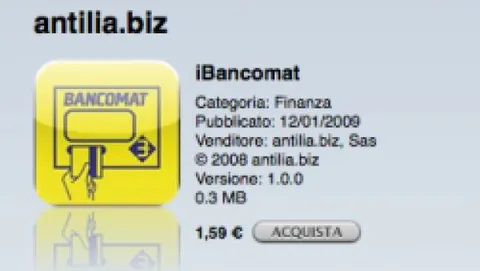 iBancomat: localizzare Bancomat e Postamat tramite iPhone